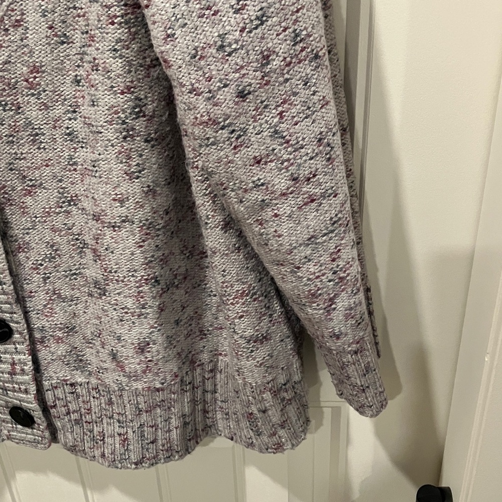 RICKI’S Cardigan Buttons GREY PINK MIX XL - Picture 4 of 6